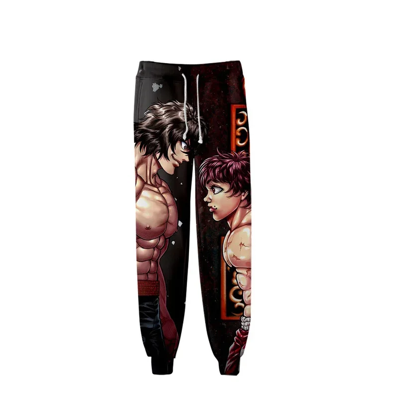 Japanese anime balance the grappler Hanma Yujiro 3D joggers pants men/women casual trousers hip hop sweatpants pantalon Homme