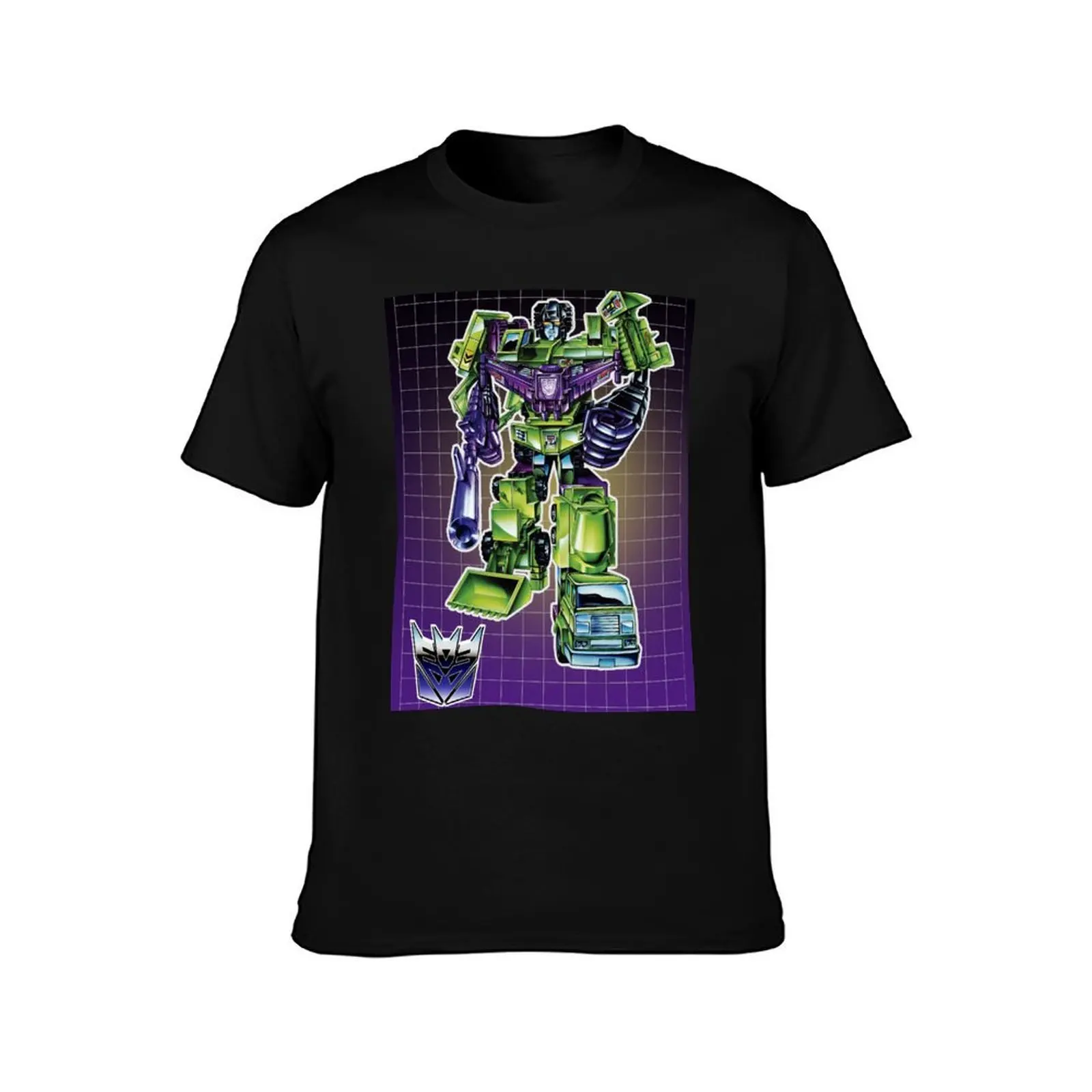 DEVASTATOR G1 BOX ART T-Shirt t shirt man designer T-Shirt
