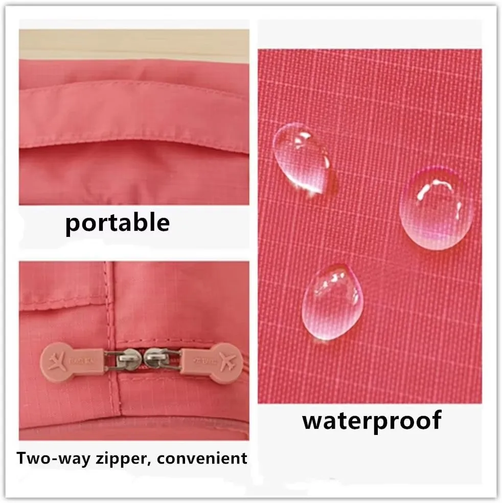 حقيبة تنظيم السفر المحمولة - تخزين الملابس الداخلية وحمالات الصدر متعددة الوظائف، حقيبة مستحضرات التجميل للرحلات الخارجية #3