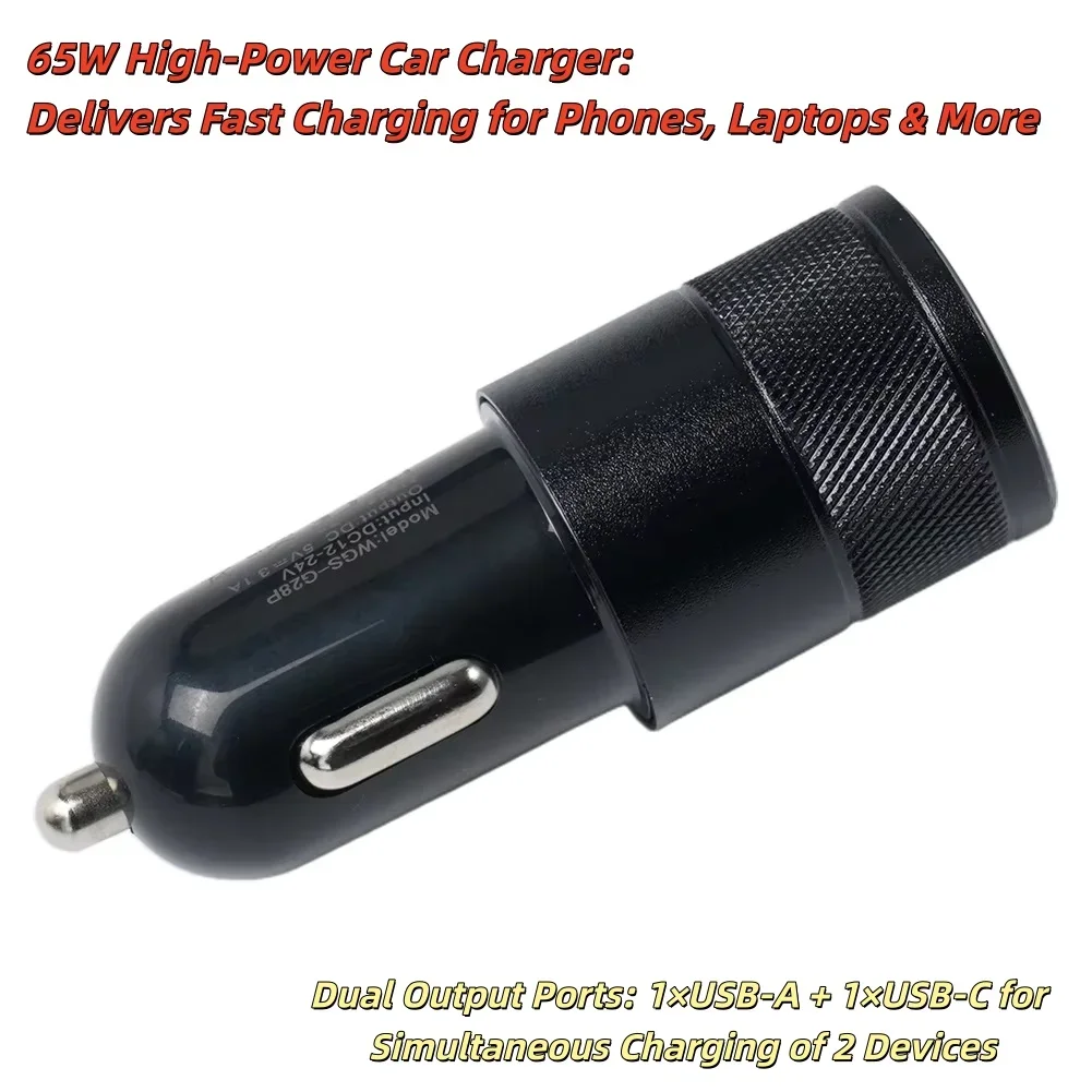 Black Car Charger Tools 30 C USB Power Delivery PD USB Device Fast Fast Charging Dock Charger Charging Fashion