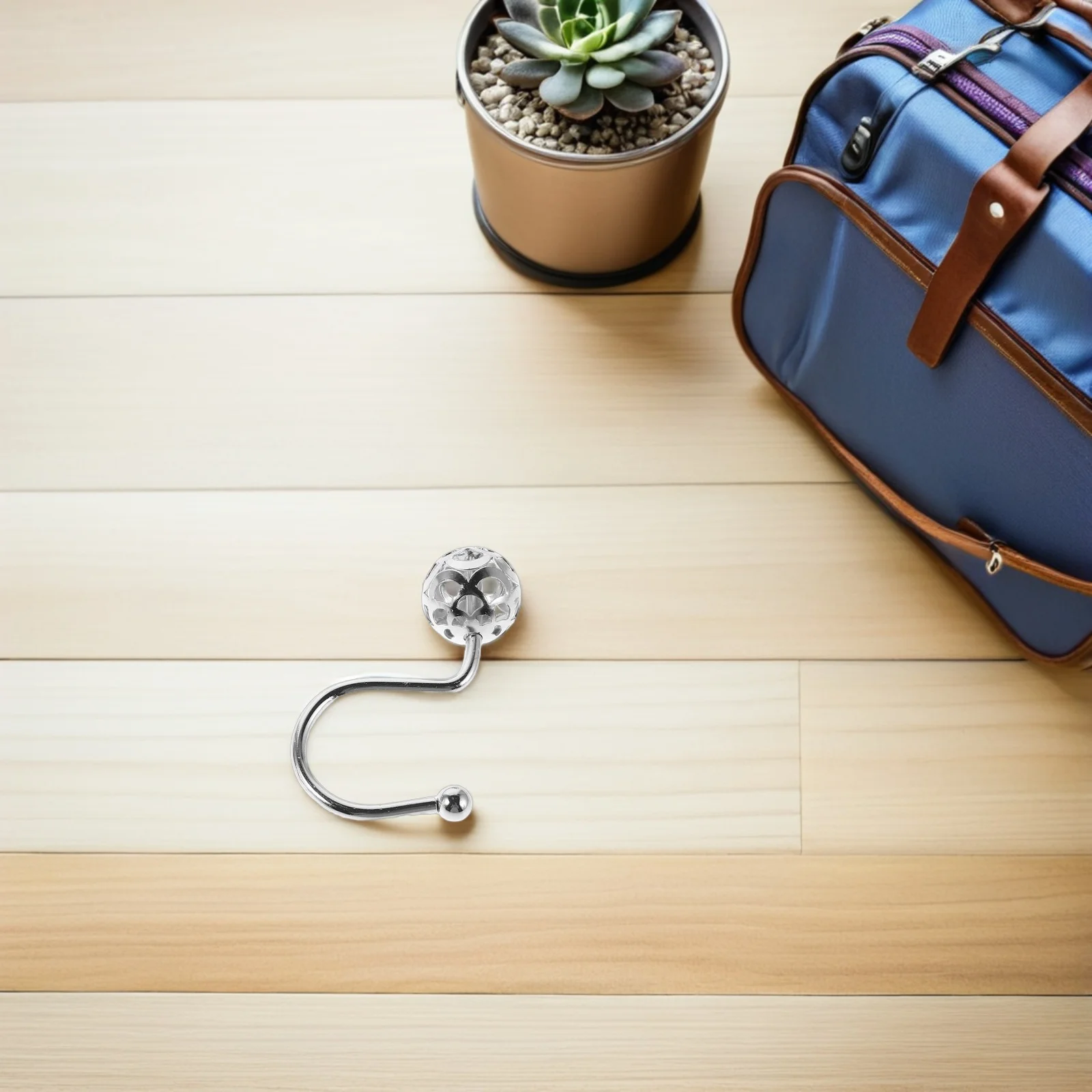 

12Pcs Stainless Steel Shower Curtain Hooks Roller Ball Hangers for Bathroom Kitchen Drapes Heavy Duty Smooth Sliding Hooks