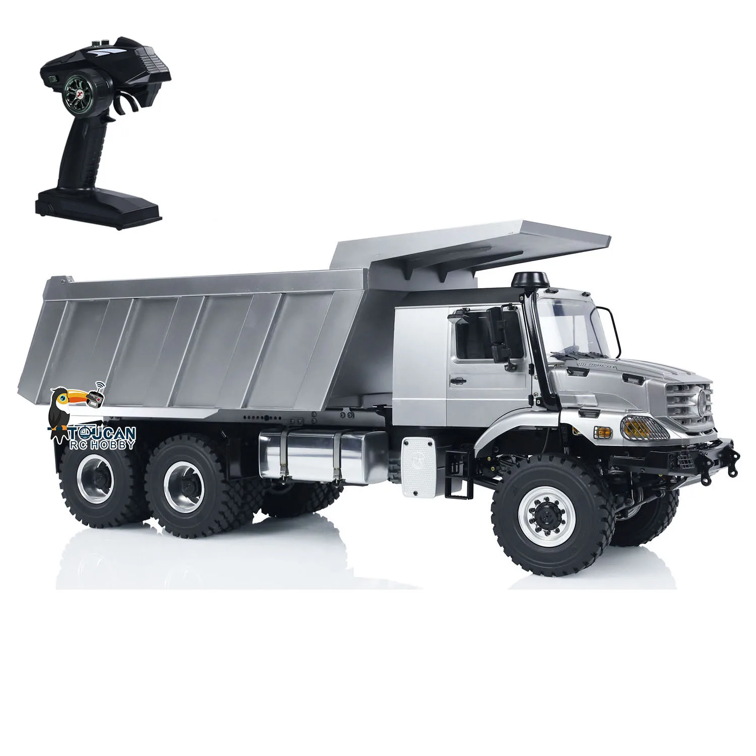 Jdm 180 1/14 6X6 Hydraulic RC Truck Remote Control TOUCAN Tipper Dump Car W/ Differential Lock Birthday Gifts For Boys TH23265