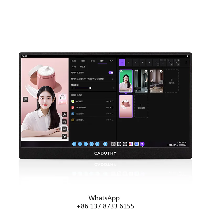 CADOTHY New Fast Delivery High-Resolution 14.1-Inch Wired Director Screen Sna03 With Touch-Sensitive Technology