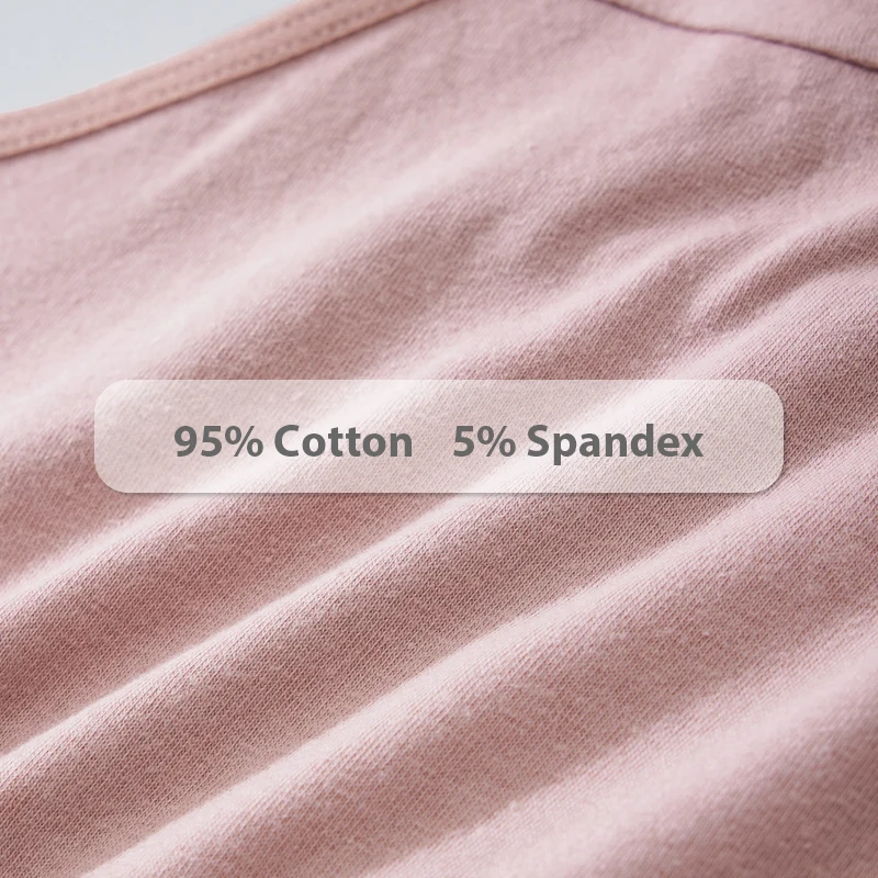 3 قطعة عشوائي بسيط بلون الملابس الداخلية النسائية الطازجة لطيف مريح الإناث الملابس الداخلية مثير تنفس منتصف الخصر ملخصات S-XXL #5