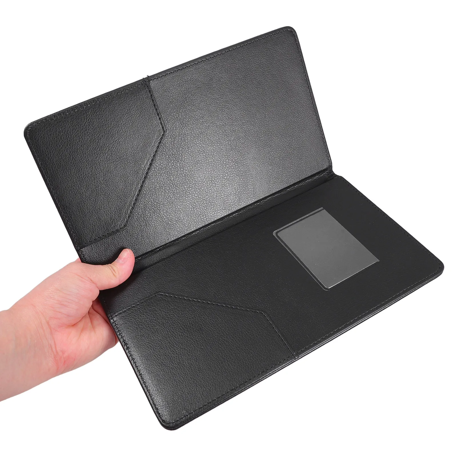 

PU Menu Holder Organizer Bill Protector for Restaurant Cafe Bar Hotel Wine List Menu Binder Wine List Protectors