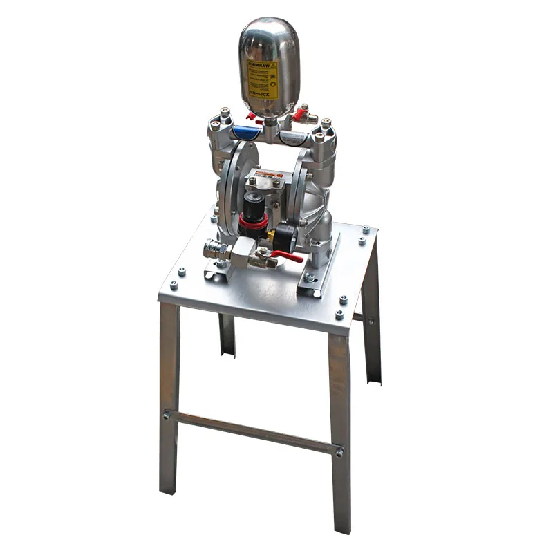 Air Powered A-10 Pneumatic Diaphragm Pump Stainless Steel Small Paint Spraying Mixing Pump for Water-Based Paint