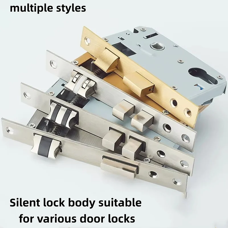 Series Single & Multipoint Aluminum Alloy Indoor Wooden Door Lock Body Lockset Accessories, Cylinder Lock & Aluminum Alloy Door