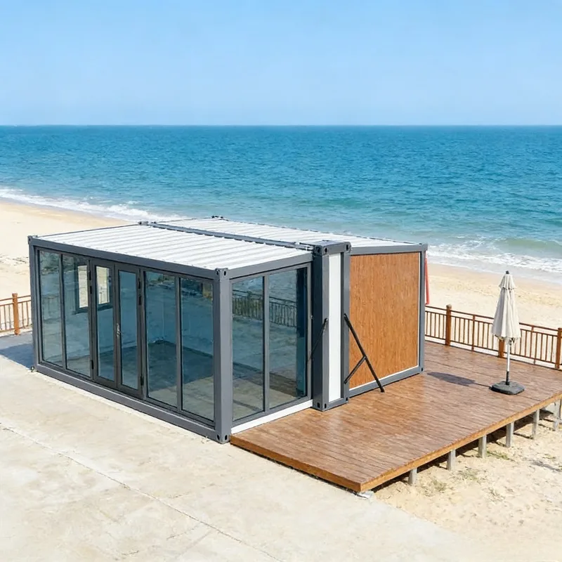 High-quality Foldable Mobile House Prefabricated Z-shaped Folding Container House Suitable for Accommodation and Office Use