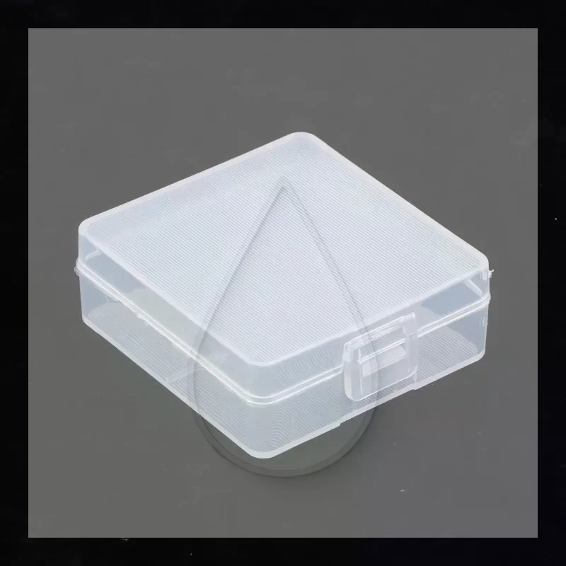9V Battery Case Set of 5 Transparent Plastic Storage Holders Dustproof Cell Container for Easy Battery Access