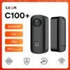 Cámara de acción SJCAM C100 Plus 4K 30M impermeable 2,4G WiFi acción deporte cámara de acción EIS casco de bicicleta motocicletas 1