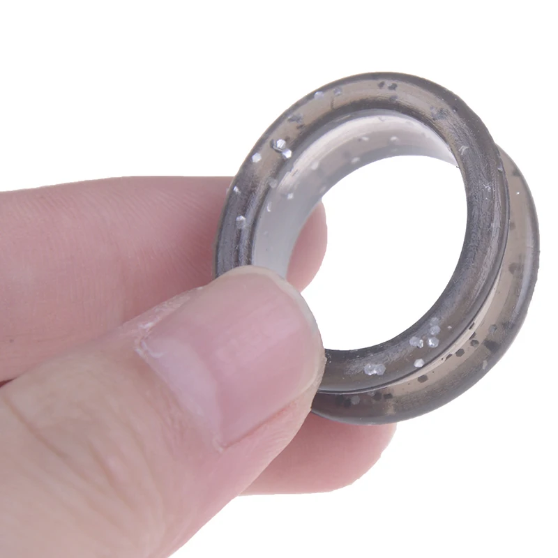 

5Pcs/Set Silica Gel Hair Scissors Ring Cutting Barber Circle Shears Hairdressing