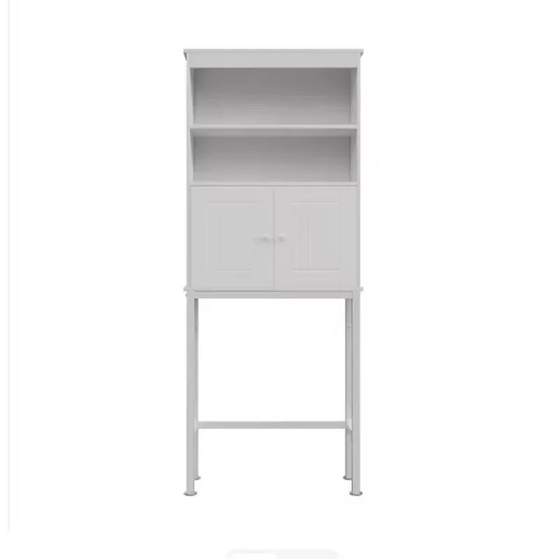Hot Selling Laundry Shelf Over Toilet Washing Machine Storage Rack Above Washer Dryer Standing Bathroom Organizer Storage