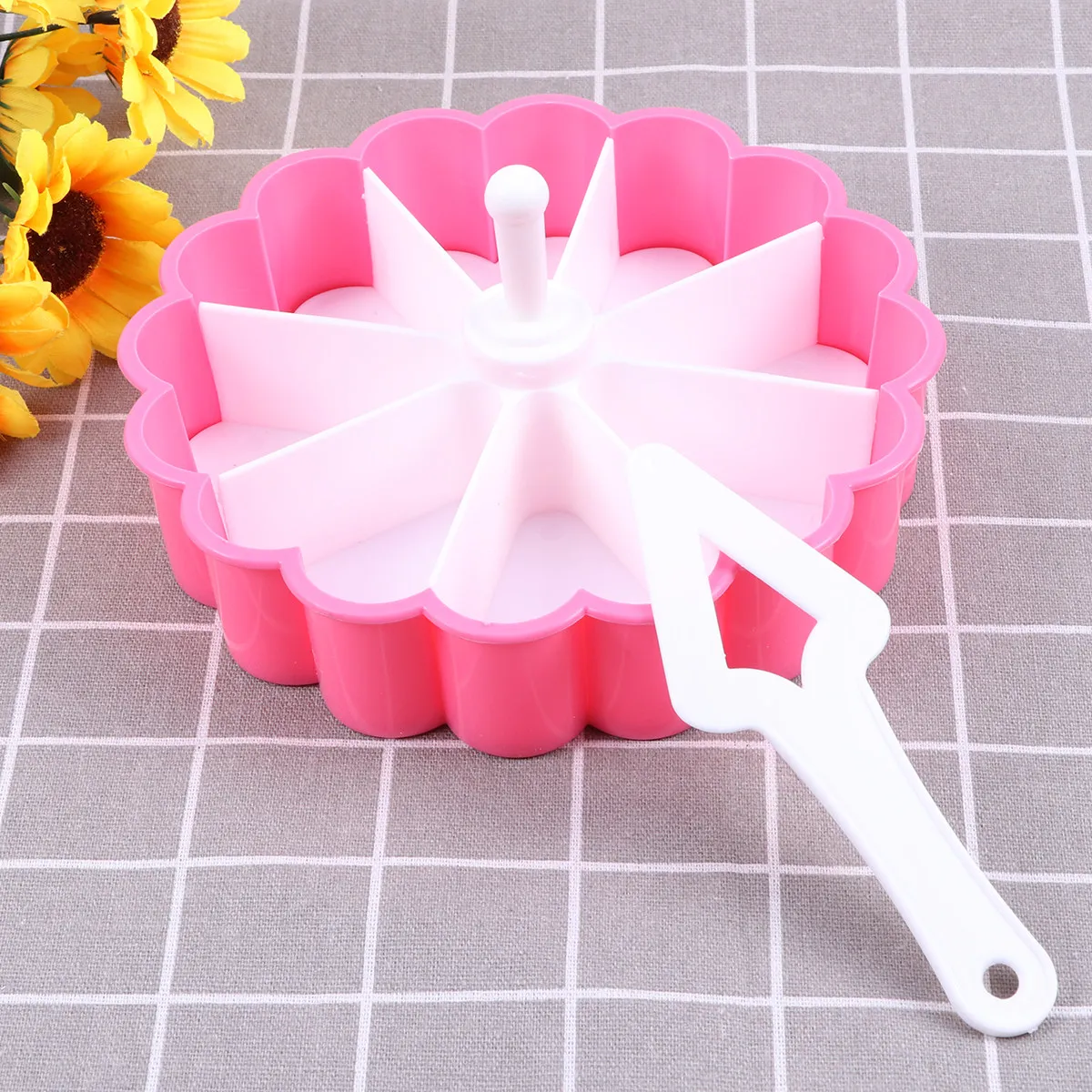 2Pcs Onigiri Shaper Set Heart Shape Rice Mold Press for DIY Sushi Bento Boxes Lunch Pudding Ice Cubes Cake Cookie Dessert