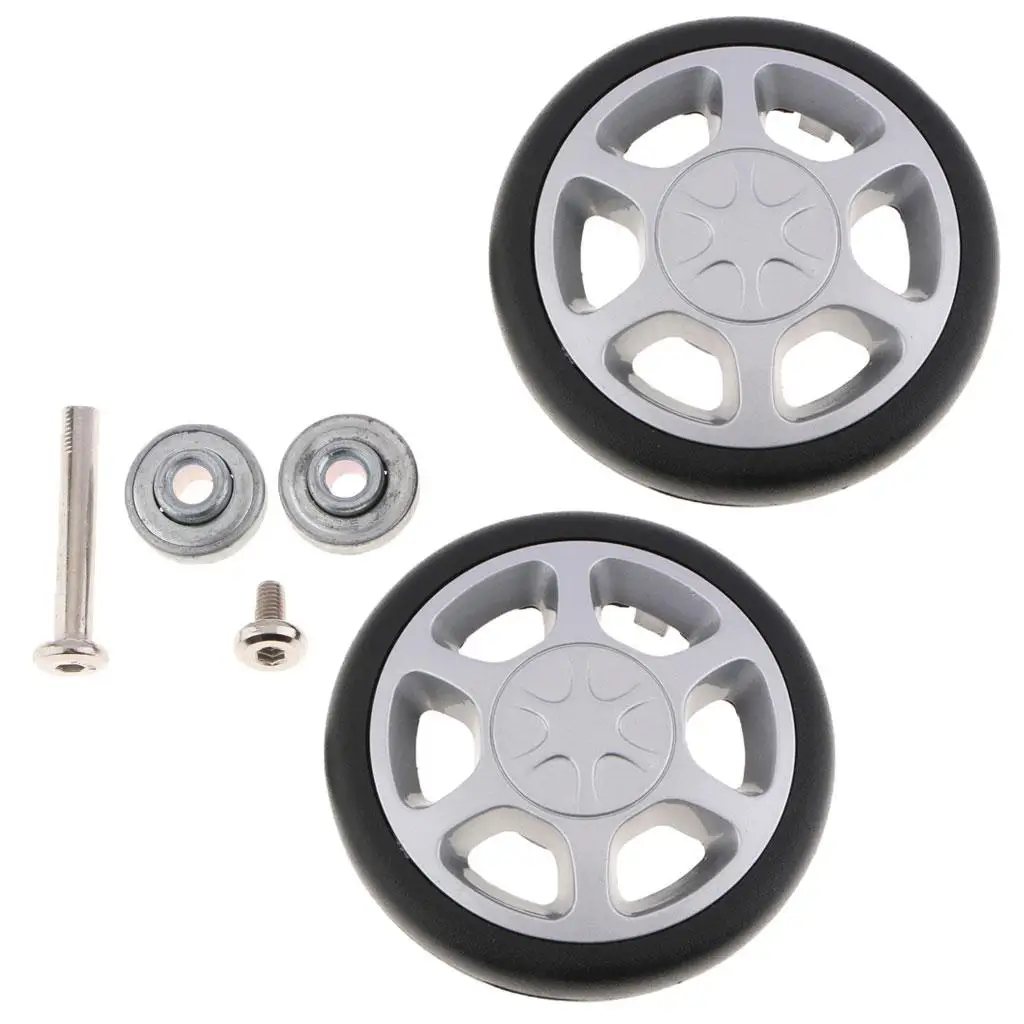 Pieza de repuesto Ruedas de equipaje Ruedas de maleta DIY para maleta con ruedas.