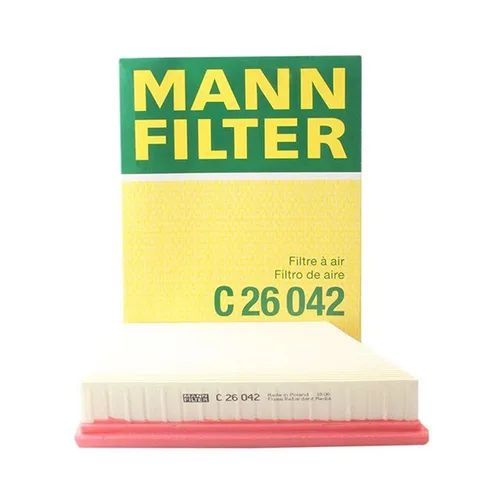 MANN FILTER-filtro de aire C26042 para coche, accesorio para JAGUAR f-pace (X761) XE(X760) XF LAND ROVER Range Rover Velar LR092258 T4A6124 GX73-9601-BA