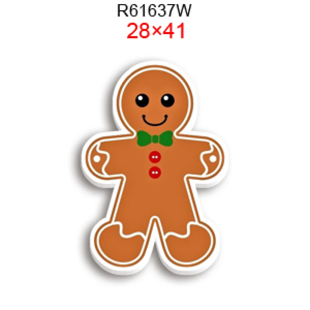 عيد الميلاد تصميم شجرة عيد الميلاد الزنجبيل رجل الراتنج مستو شفاف بريق الاكريليك فلاتباك لشارة القوس المفاتيح الديكور