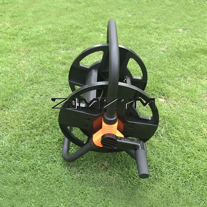 Can Hold 20m Hose Reel No Tangling Water Pipe Storage Rack Car Washing Water Pipe Coiler Household Stainless Steel Cord Roller N