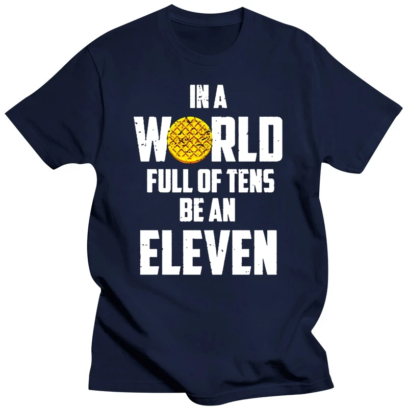 In A World Full Of Tens Be An Eleven Women'S Bella Canvas Relaxed T Shirt Stranger & Things Tee Black