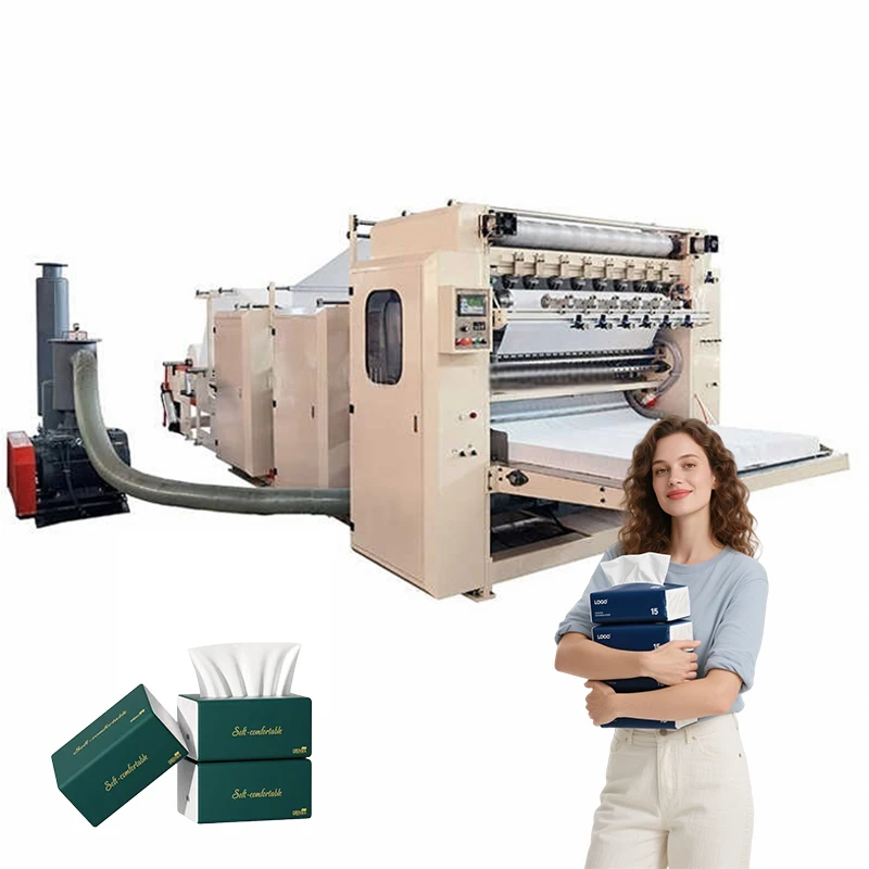 Small Tissue Manufacturing Machines For Hotel/Home Use PLC Control Featuring Core Components Motor Gear Engine 6