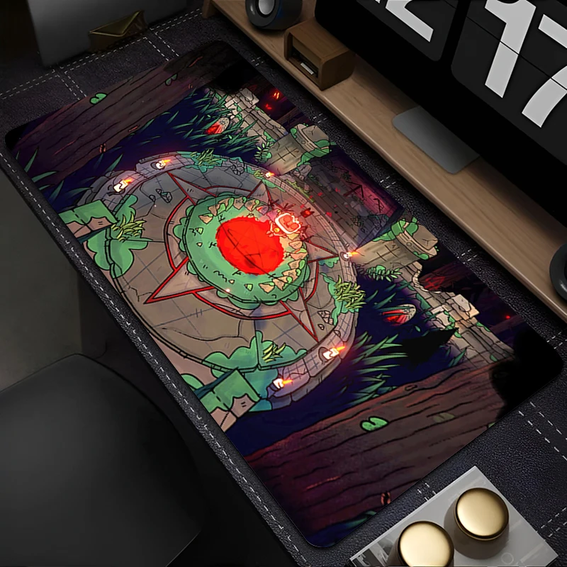 

Mouse Pad PC Accessories Keyboard Pad Office Desk Mat Anti Slip Mousepad Natural Rubber C-cult of the L-lamb Gaming Extended Pad