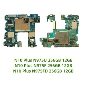 Voll getestet auf Samsung Galaxy Note 10 plus N975F N975U N975FD N976B Logikplatte Note1. Weitere Well -Platte arbeiten 8 Hauptverkäufe Samsung Plate - №3
