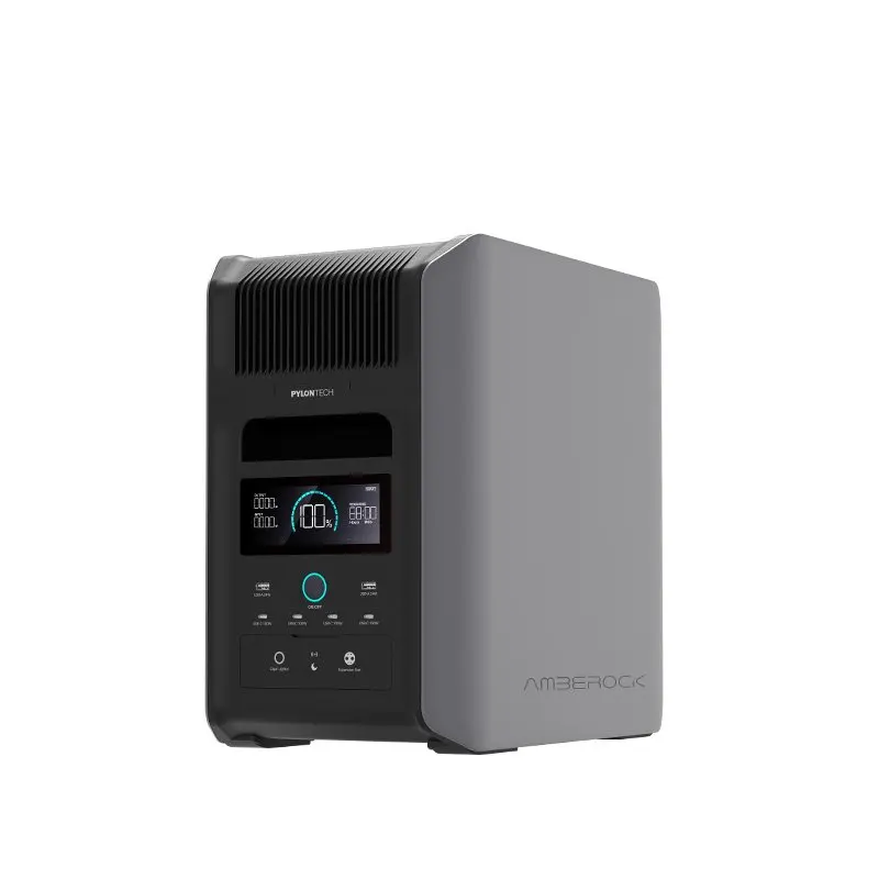 

Portable 48v LiFePO4 Battery Power Station With Solar Panel MPPT Controller Wireless Charging Flashlight 3000 Cycle Life