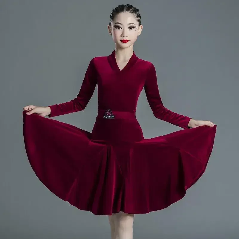 latin-dance-dress-kids-ballroom-costume-for-girls-latin-dress-costume-professional-long-sleeves-salsa-rumba-cha-cha-tango-stage
