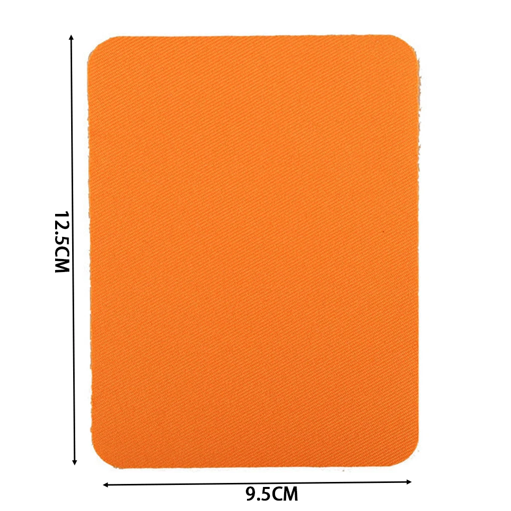 26-Piece Iron-On Patch Set. Cotton-Backed With Layer. Kit. Durable