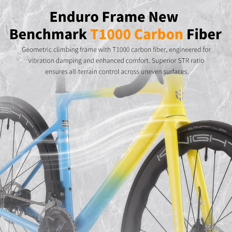 SAVA Hot Sale Starship Flagship Edition Full Carbon Fiber Road Bike 24 Speed with SHIMAN0 105 7170 DI2 Kit Full Race Bicycle