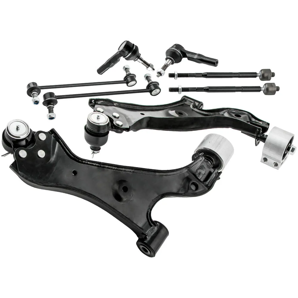 8pcs Front Lower Control Arm Assembly For 2010-2017 Chevy Equinox GMC Terrain