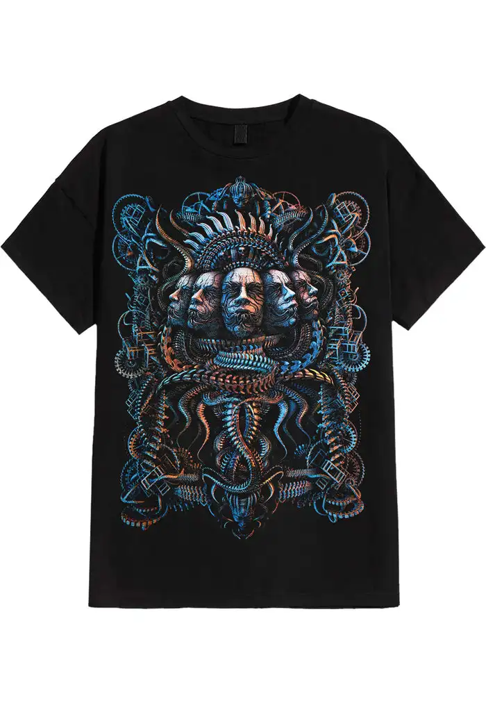 Meshuggah - 5 Faces - T-Shirt unisex cotton tee