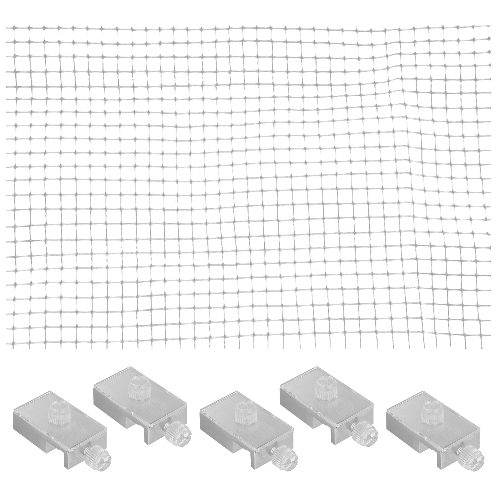 

1 set Fish Tank Escaping Mesh Netting Fish Tank Netting Cover Cover S Size Adjustable Escape Proof Aquarium Pet Accessories