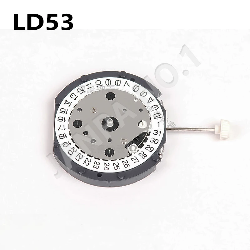 China LD53 Movement 6Hands Quartz Movement 3.6.9 Small Seconds Brand New Watch Mouvement Replacement Parts