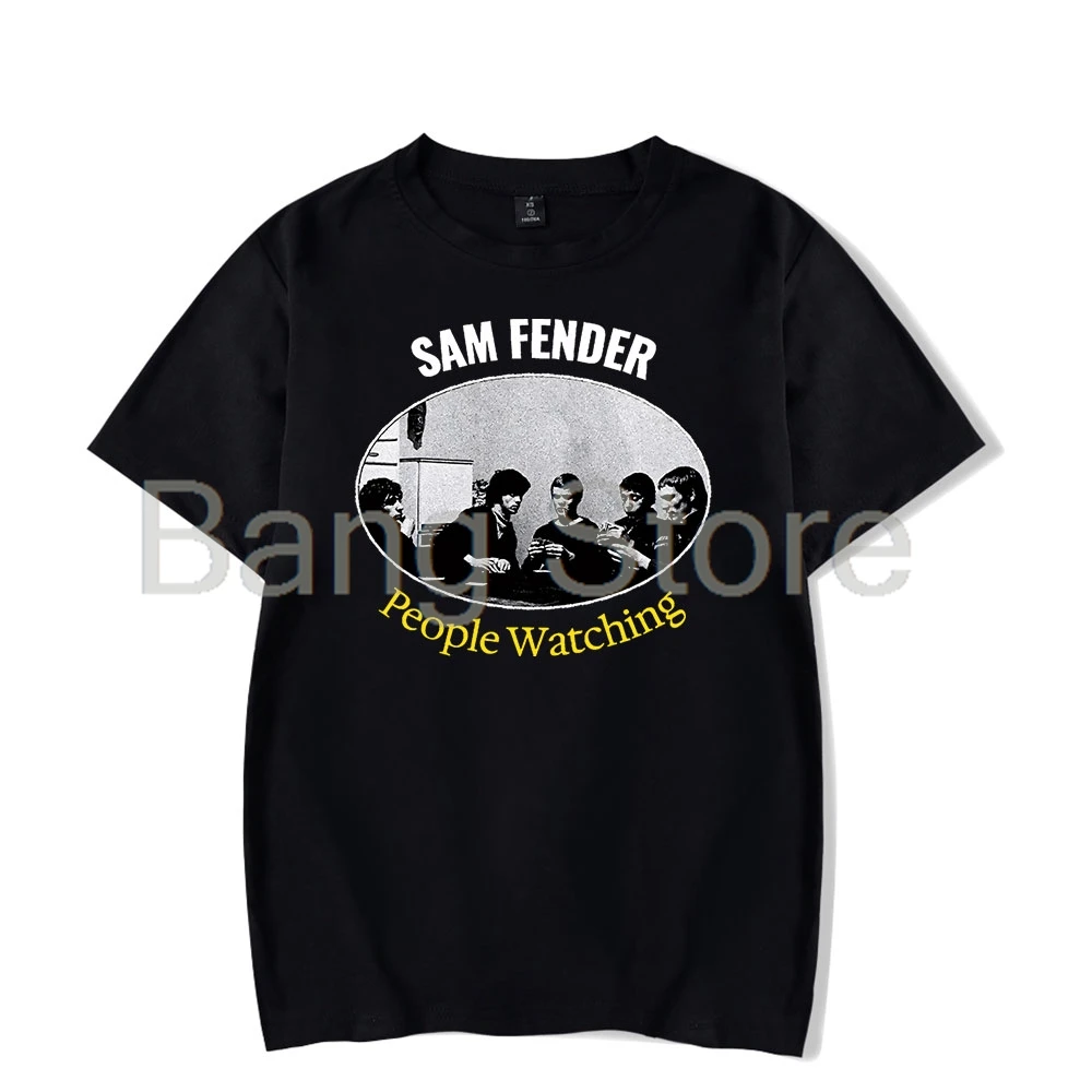 Sam Fender People Watching Short Sleeve Tee Women Men Crewneck Fashion Unisex T-shirt