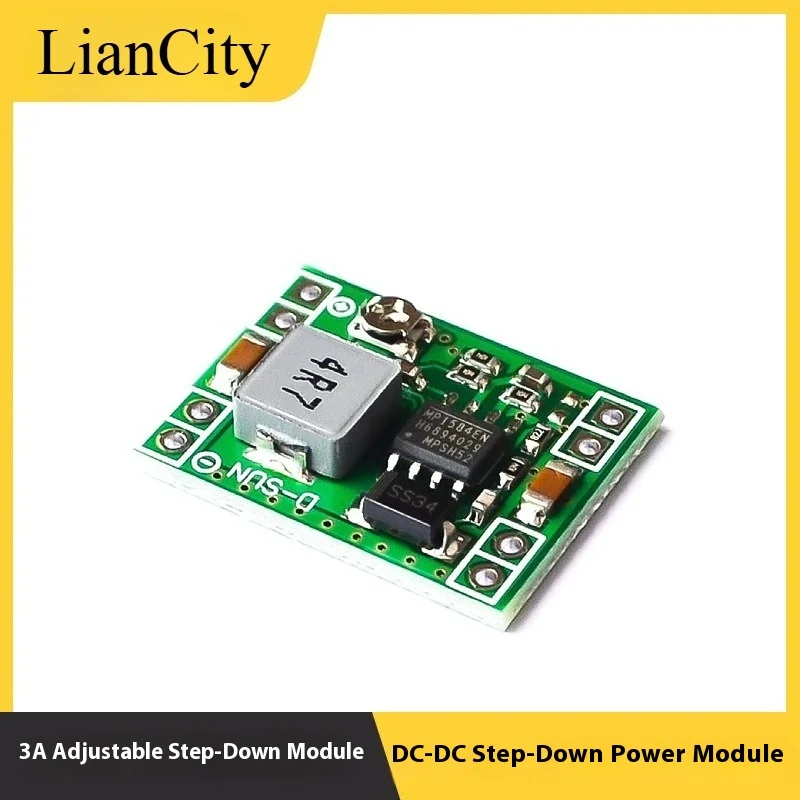 Ultra-Small LM2596 3A Step-Down Module Overload Protection High-Stability DCDC Converter
