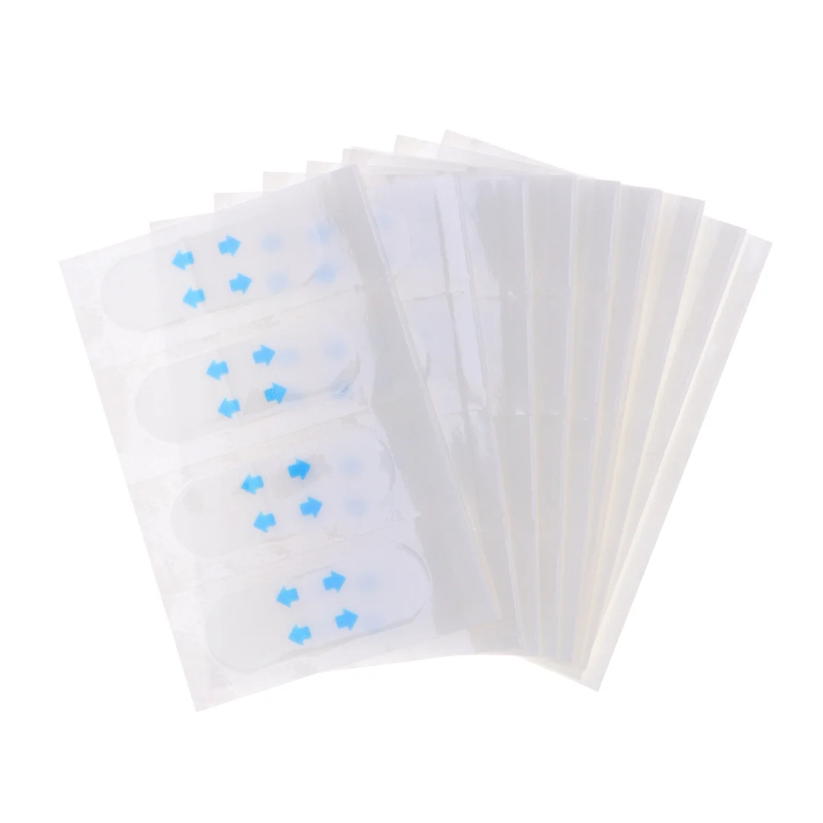 สติกเกอร์ยกกระชับคางแบบบาง กันน้ำ ยืดหยุ่น ระบายอากาศ สำหรับผู้หญิง 40 ชิ้น