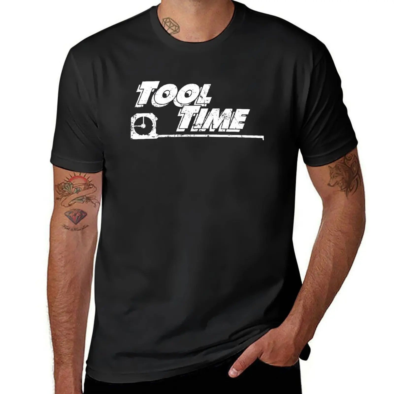 Tool Time T-Shirt hippie clothes vintage clothes boys whites heavyweights oversized t shirt men
