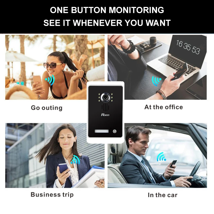 Videoportero vendedor caliente para villa con llamada plana a plana para apartamento