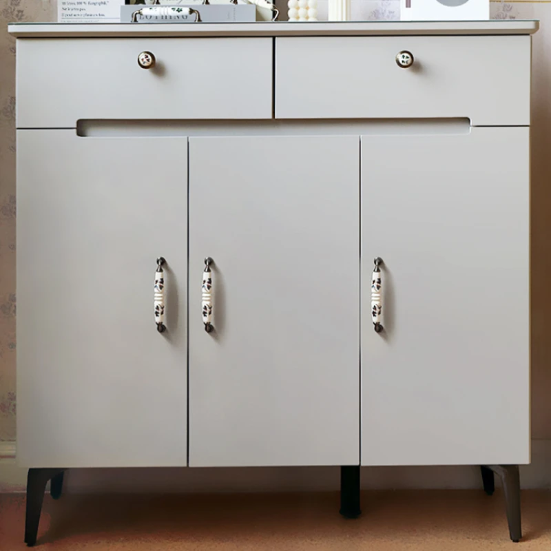 1 Stück Möbelknöpfe im Vintage-Landhausstil aus Keramik für Schubladen, Schränke und Türen, mit grünen/roten Blättern, Schrankgriffe, Kommoden- und Küchengriffe – Detail 9