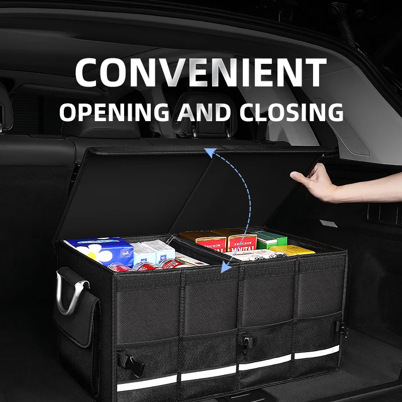

Car trunk storage box large capacity car folding storage Oxford fabric