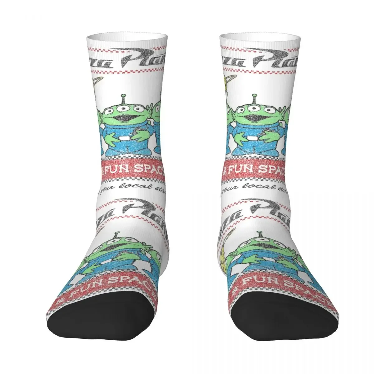 

Cartoon Kids Movies Socks Men's Women Fashion Alien Socks Harajuku Spring Summer Autumn Winter Middle Tube Socks Gift