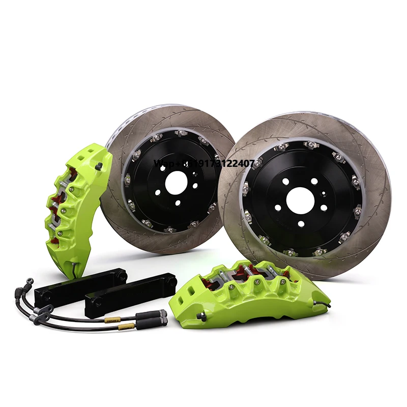 Premium Quality Racing Street Big 8 Pot Brake Calipers 405MM Stainless Brake Disc R20 for 911 718 Panamera Macan