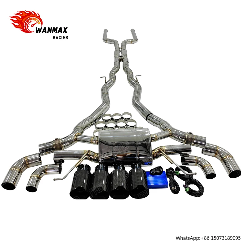 

High Performance 304ss Valved Exhaust Catback Tuning System for 2019+ M8 Valved Sport Exhaust System F91 F92 F93