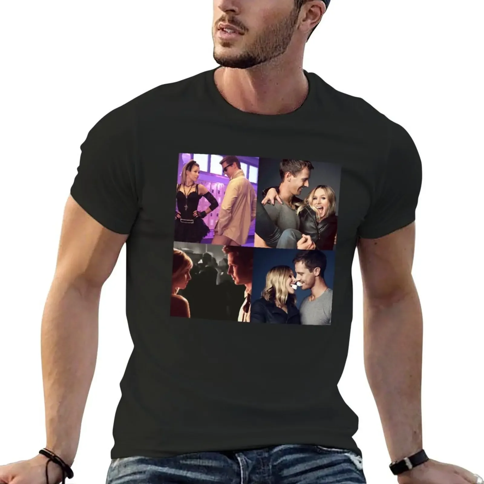 

Logan and Veronica T-Shirt summer tops anime stuff cotton graphic tees tops clothes for men