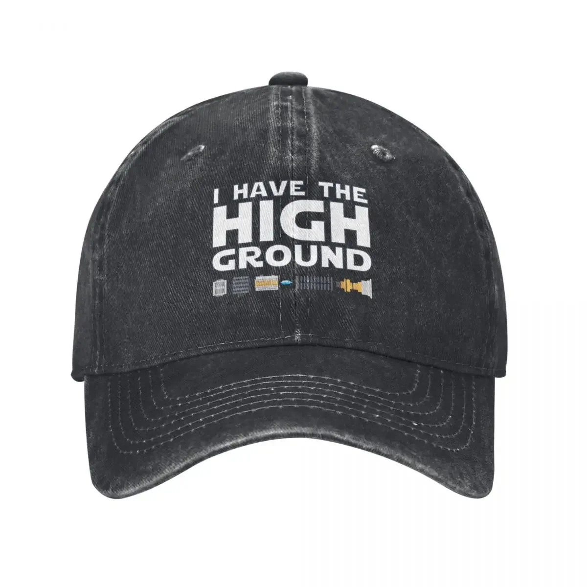 

I Have The High Ground Baseball Cap Golf Cap funny hat Beach Christmas Hat Sun Hats For Women Men's