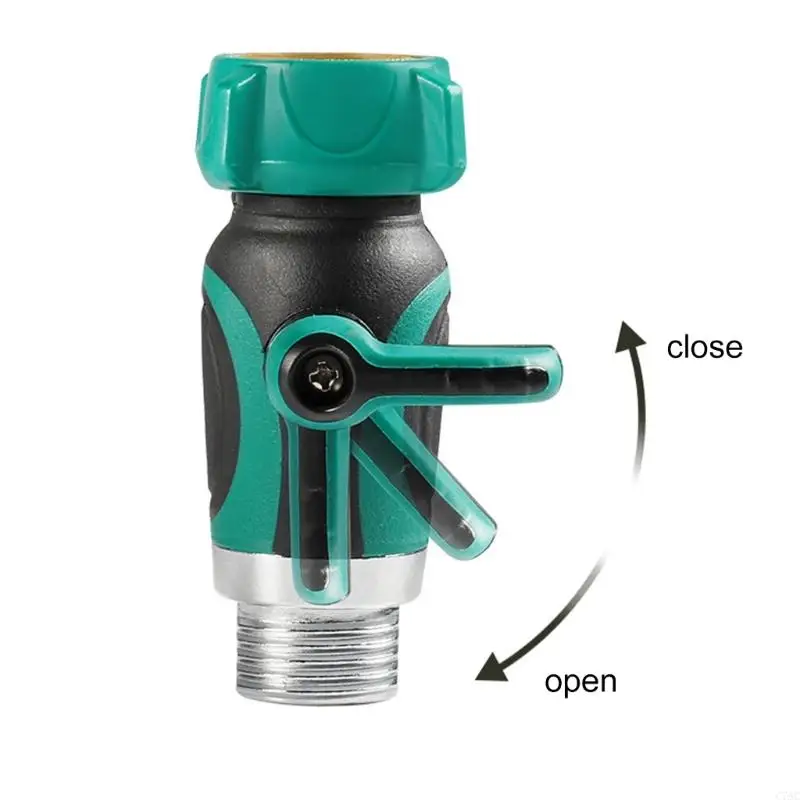 Botti pioggia multiuso set spigot con valvole spegnimento 180 gradi e corda trazioni per i tubi da giardino Usa
