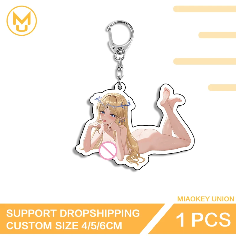 Fashion Figure Cartethyia Enchanting Artistic High Quality Premium Double Sided Keyring Luxury Hot Selling Costumes Jewelry