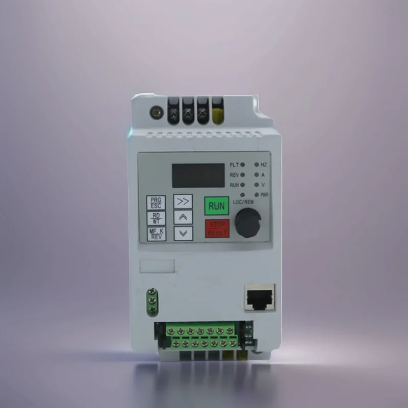 Frequency Inverter VFD, 220V 1-phase Input to 3-phase Output, 0.75KW to 7.5KW Range