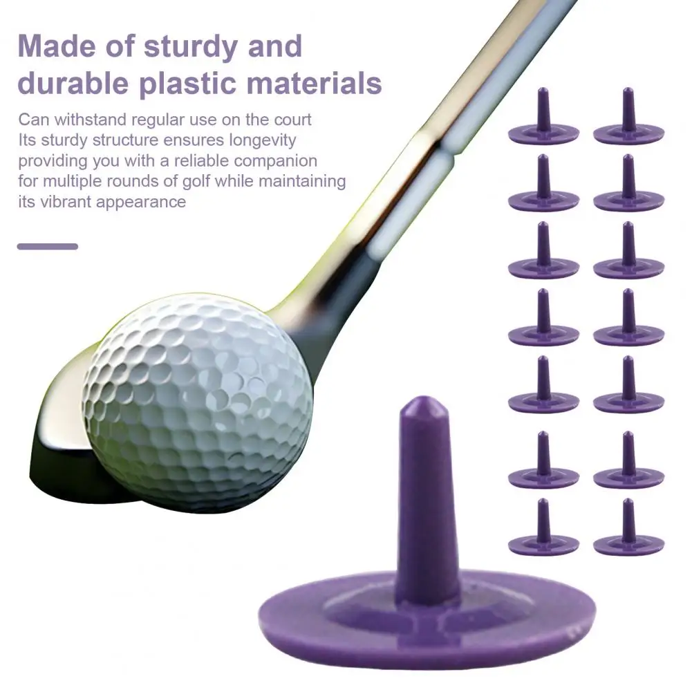Golfbalpositiemarkering Lichtgewicht compacte golfbalmarkering 50-delige veelkleurige plastic golfbalmarkeringen Bulkverpakking voor spelers