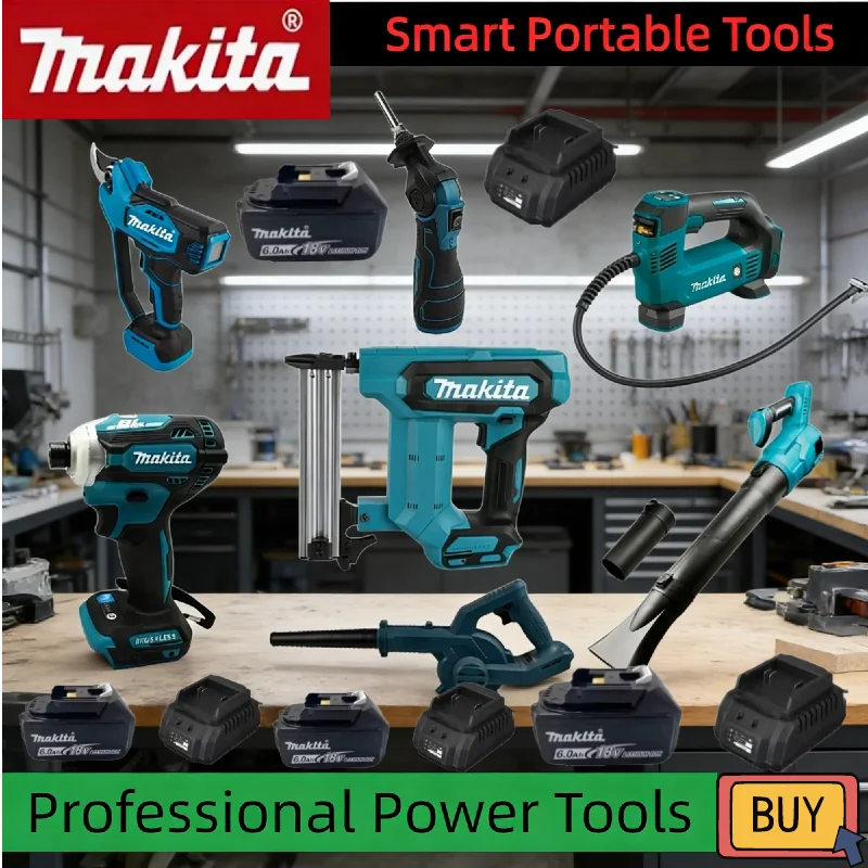 

Makita Various Models of Portable Cordless Power Tools Impact Driver Rechargeable Screwdriver Electric Reciprocating Saw 18V